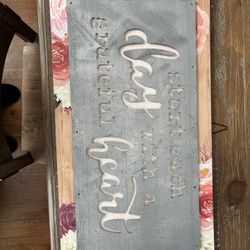 Start Everyday With  A Open Heart 