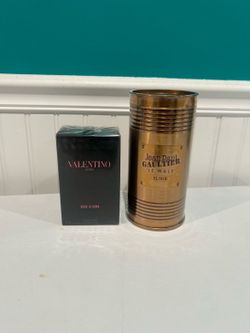 colonges valentino and jean paul gultier elixer
