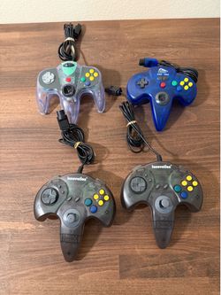 Nintendo 64 N64 Controllers *READ DESCRIPTION*