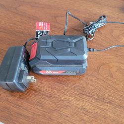20V battery and new charger for Populo sink rodder 