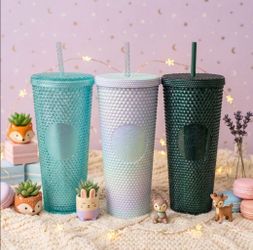 Overseas Starbucks Studded Tumbler Set of 3
