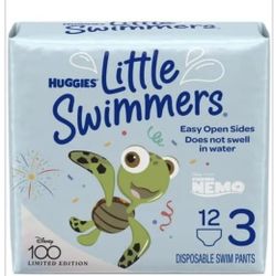Huggies Little Swimmers Swim Diapers, Size 3, 12 Ct