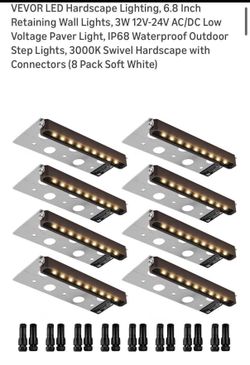 Harscape lighting, wall lights