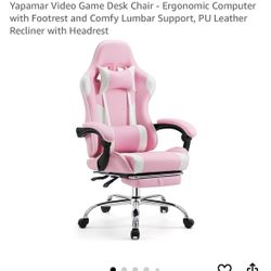 Pink Game Chair Still In Box