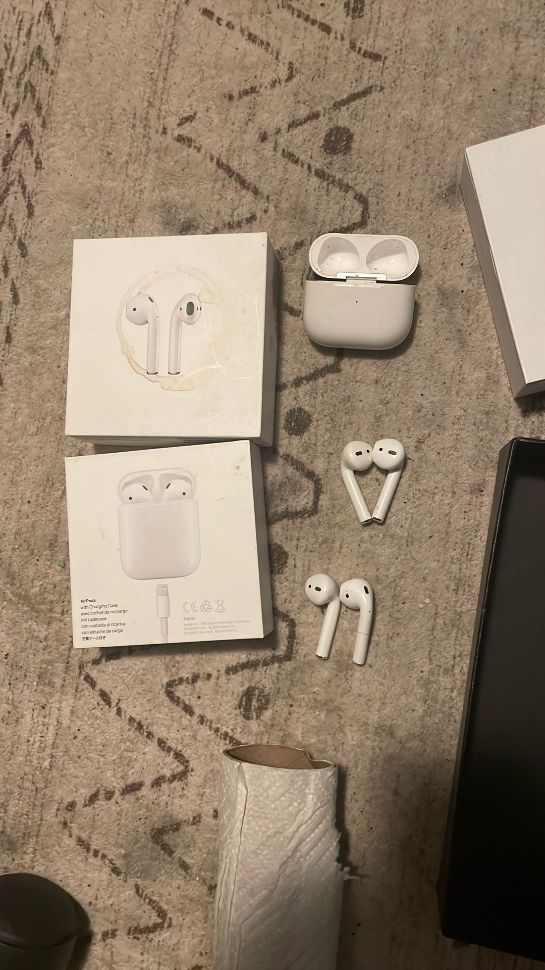 2 Pairs Of Apple AirPods