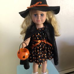 18 Inch Girl Doll With 3 Outfits