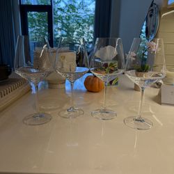 CB2 Wine Glasses- Set Of 4