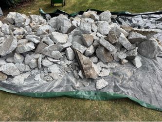 All Size Rocks and Broken Concrete for Repurpose