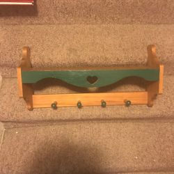 Coat Rack With Shelfing