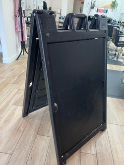 Outdoor A-Frame sign holder