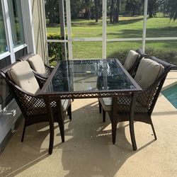 Patio Table With 4 Chairs