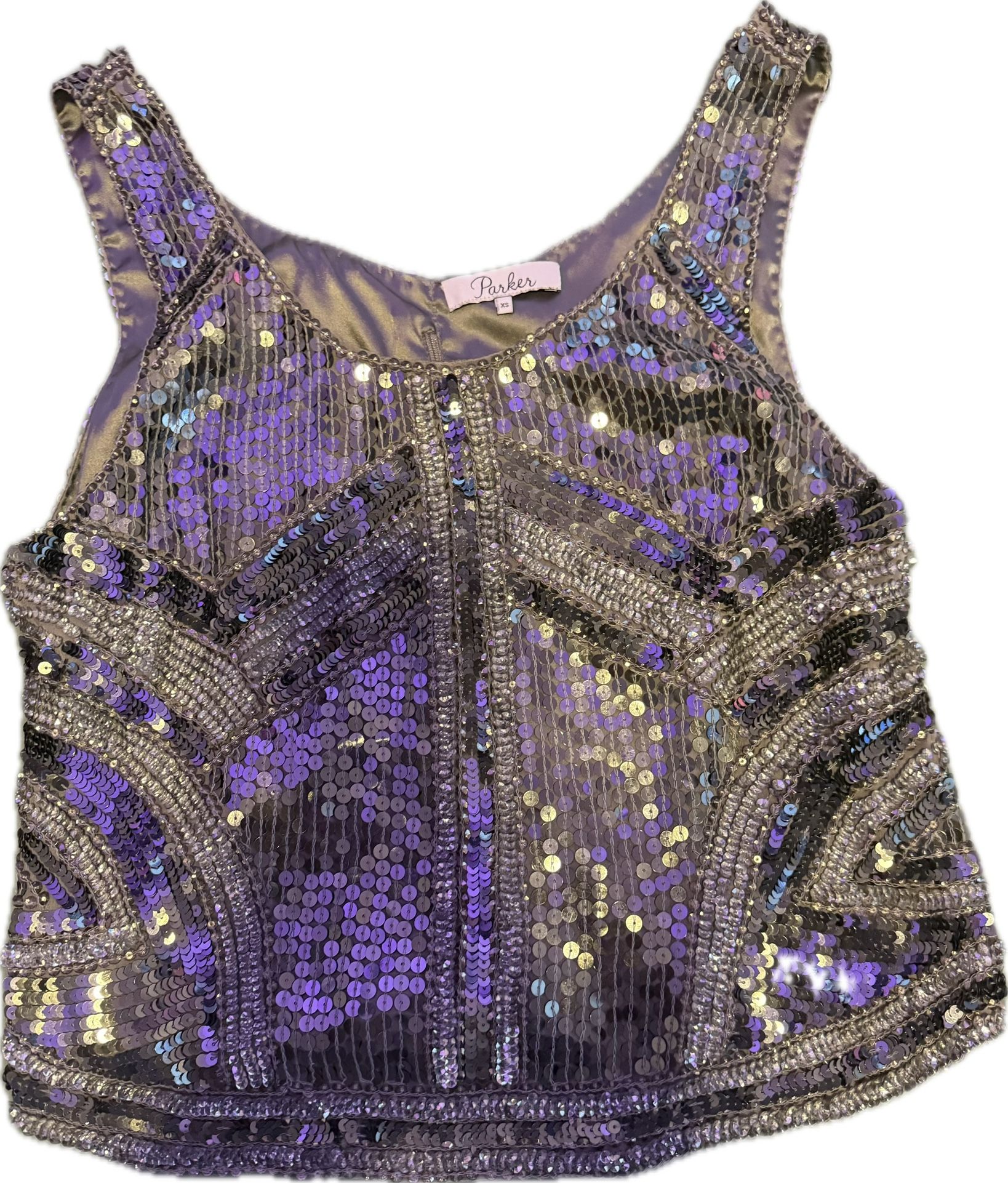 Sequence Zipped Back Top