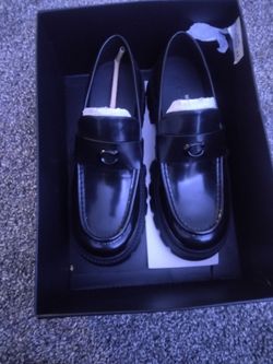 Coach penny loafers