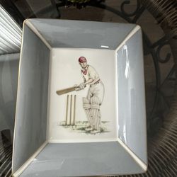 Daniel Hechter Cricket (Bone China) Ashtray-Trinket Collectable Dish 1970's Made in Japan