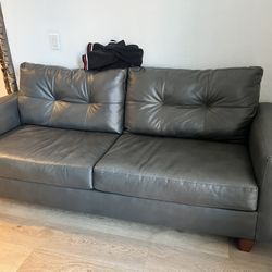 Leather sofa