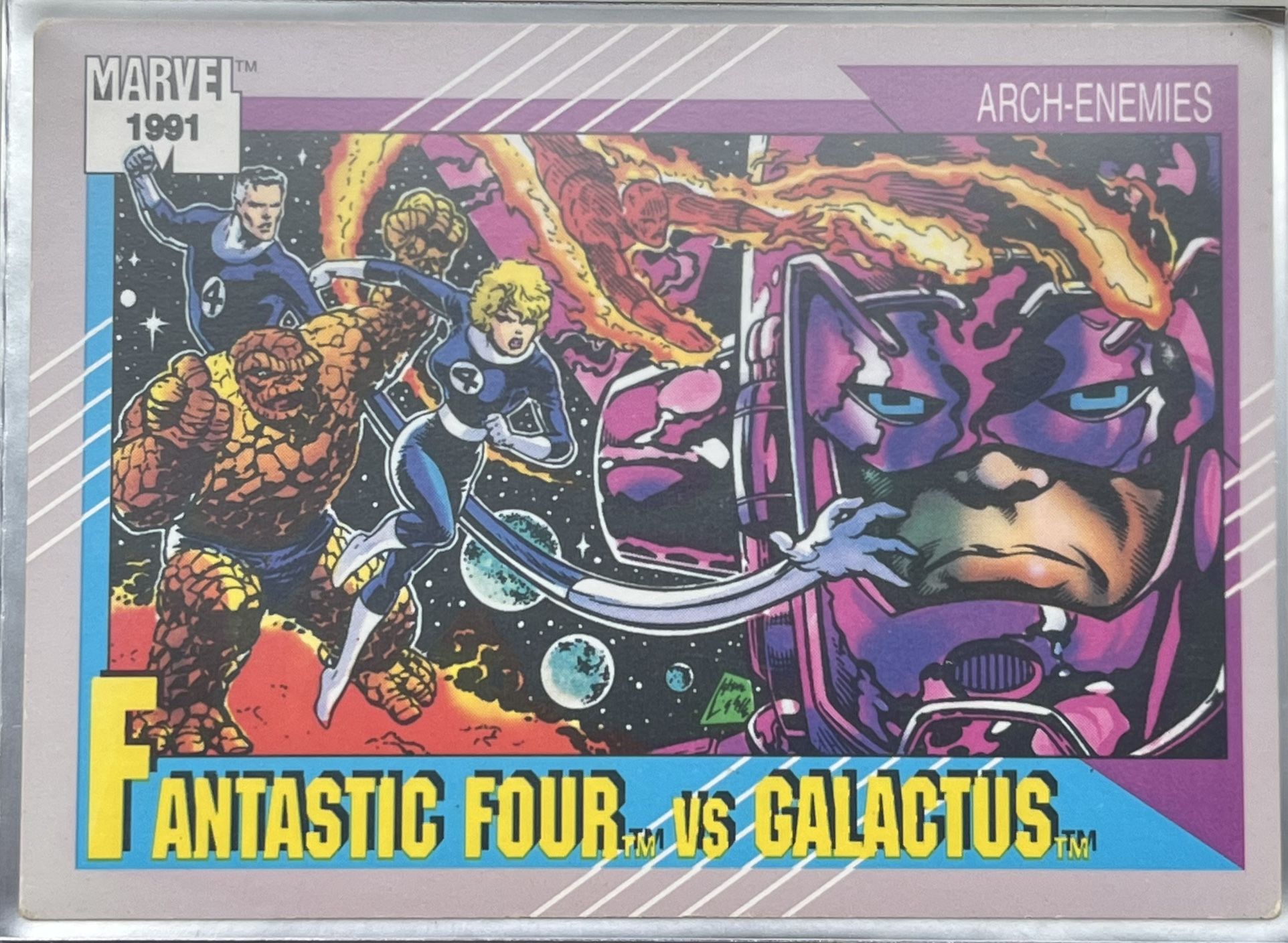 Fantastic Four Versus Galactus Trading Card 1991/2 In Stock