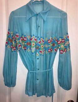 Women’s Vintage Blouse - Large