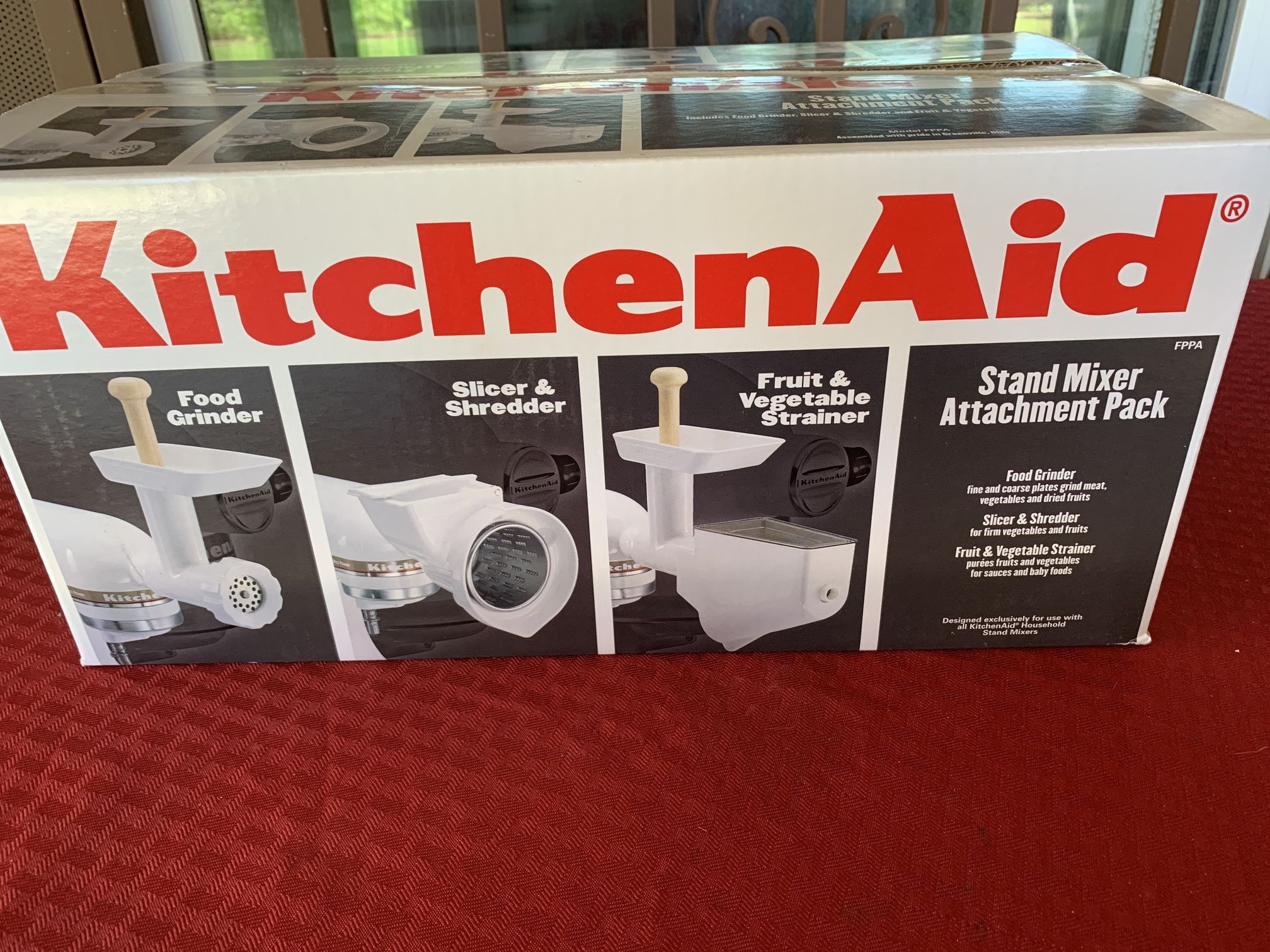 KitchenAid Mixer Attachment Pack for KitchenAid Stand Mixers - White