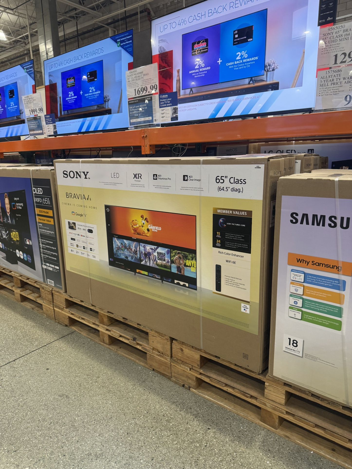 65 SONY BRAVÍA X90L 4K HDR SMART TV