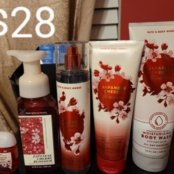 Bath Body Japanese Cherry Blossom 