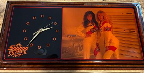 Snap on clock