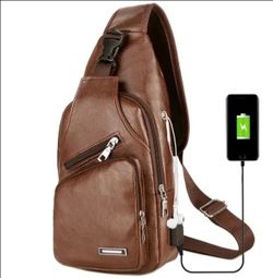 Chest Fashion Bag, Hole For USB
