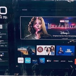 Vizio 75" Class P-Series 4K QLED Quantum Smart TV, P75Q9-J01