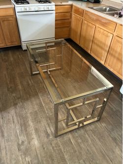 Glass table