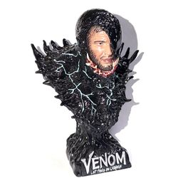 Venom Bust. Eddie Brock Reveal Spiderman Sculpture