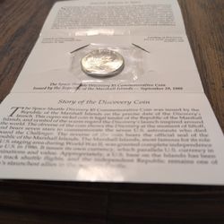 Coin Of the Marshall Islands Sep 29 88