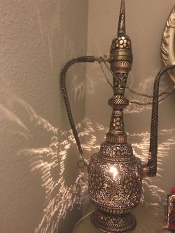Antique Copper Lamp