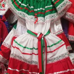 Girls Mexican Dresses - Variedad de Vestidos Méxicanos Para Niñas