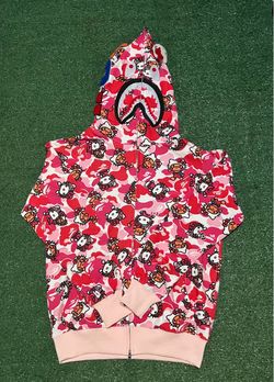 Bape x hello kitty zip up