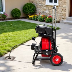 SKYSHALO 75 ft. Auto-Feed Drain Cleaner