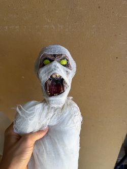Halloween mummy decoration