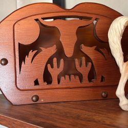 WESTERN COYOTE NAPKIN HOLDERS