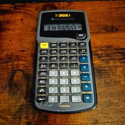 Texas Instruments TI-30XA Scientific Calculator + Cover | Tested & Worki
