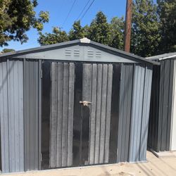 Metal Shed. 