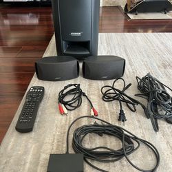 Bose Acoustimass Cinemate Digital Home Theater Speaker System