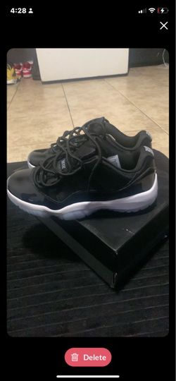 Size 8.5 men’s Jordan 11 space jam