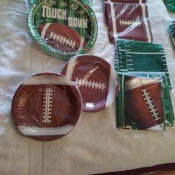 Football Happy Birthday Supplies 