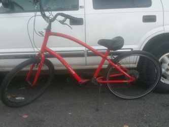 Electra bike townie 7 light6061 aluminum TIG weld Red bicycle. for Sale in Portland OR OfferUp