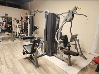 Iron Master 5 Stack Jungle Gym Exercise Weight Equipment Machine Fitness Leg Press Curl Extension