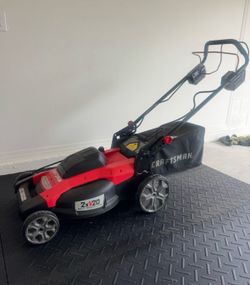 CRAFTSMAN V20 20V 20” Self-Propelled Battery Lawn Mower – Like New