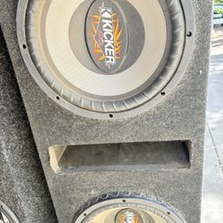 Kicker CVR Subwoofer and Sound Box System