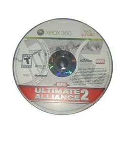 Marvel Ultimate Alliance 2 For Xbox 360 Loose Good Condition 