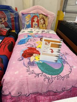 Kids Princess Bed & Mattress
