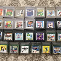 Nintendo Gameboy / Color Games 5 Each