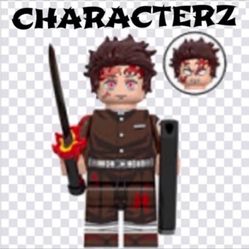 Demon Slayer Tanjiro Kamado Anime Minifigure