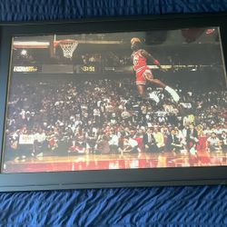 Huge Michael Jordan Framed Poster  #Jordan